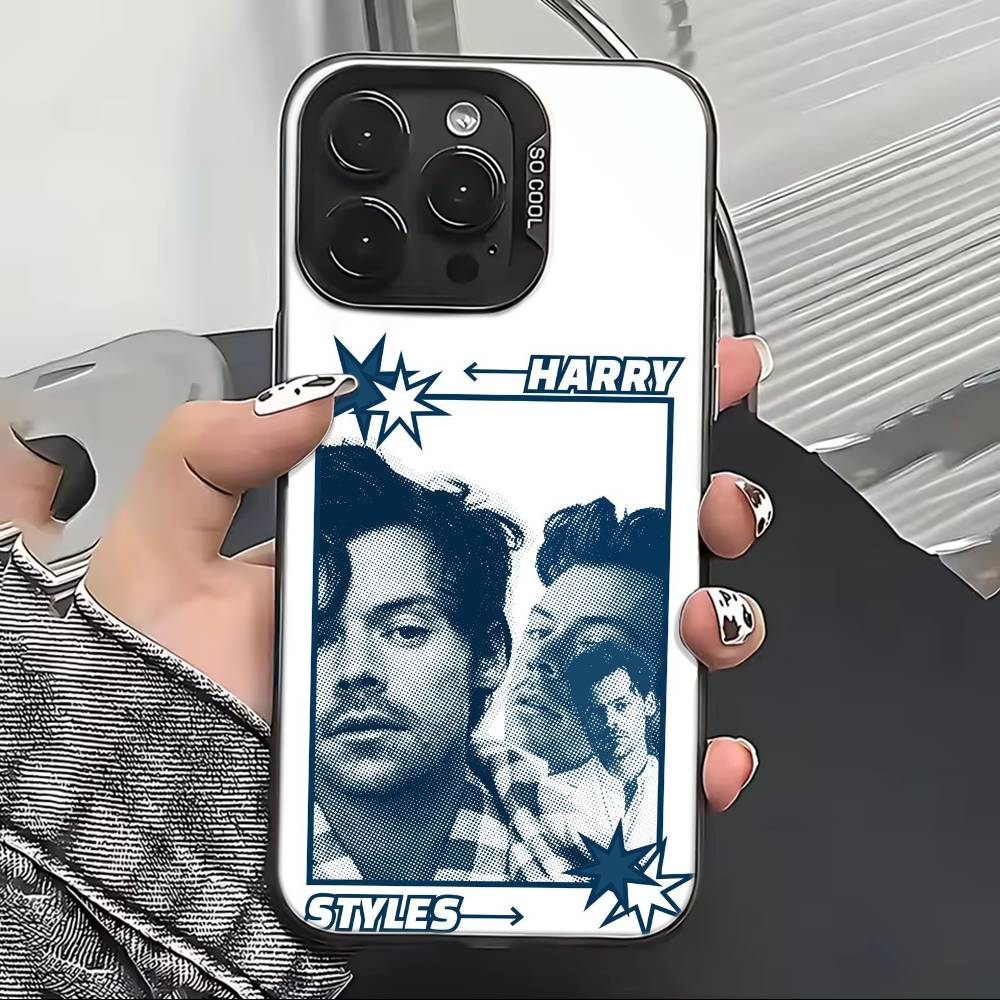 Чехол для телефона H-HaRRy Music S-Styles для iPhone 17,16,15,14,13,12,11 Plus,Pro Max,XS,Цветной Серебристый Черный Чехол