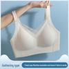 Women's Wire-Free Full Cup Support Bra with Anti-Sagging and Chest Gathering Pads
