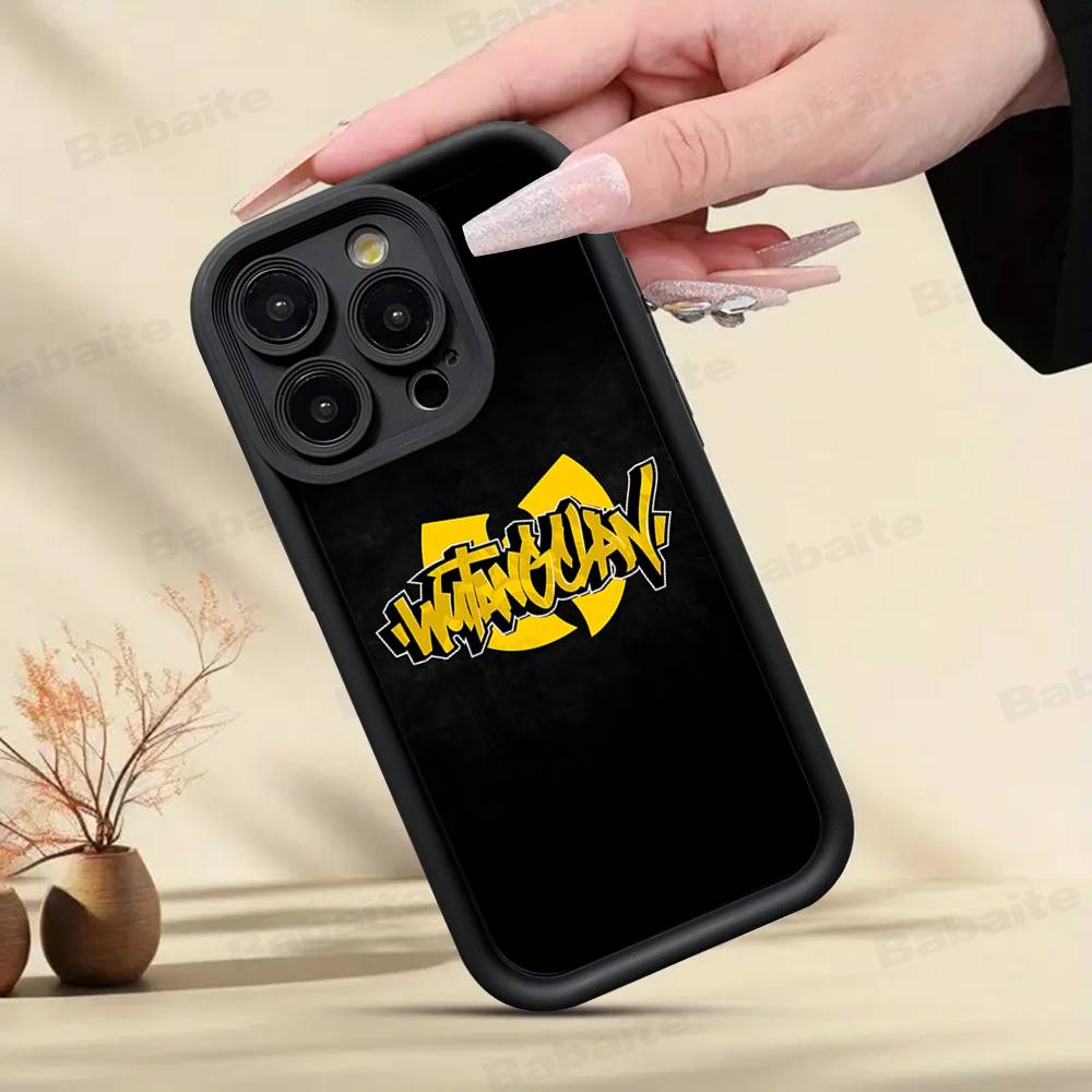 Чехол для телефона Band W-wu Classic T-tang для IPhone 17 16 15 14 13 12 11 Pro Max Mini Plus Мягкая задняя крышка из ТПУ