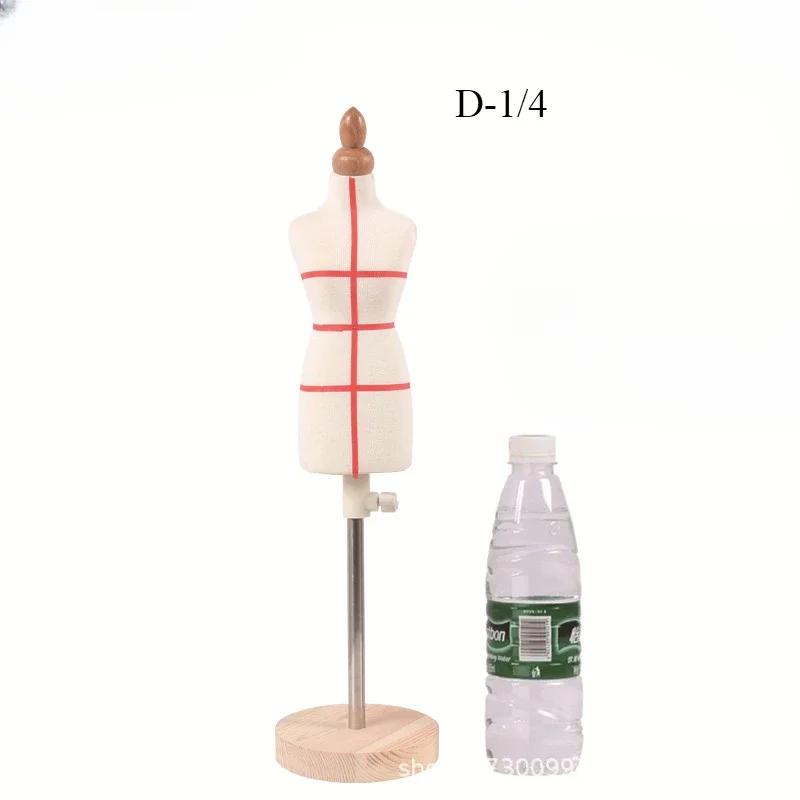 Mini Female Mannequin for 1/2 1/3 1/4 Doll Clothing Display Stand DIY Dollhouse Miniature Ornaments Supplies