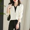 New Women's Shirt Tops, Foreign Style Design Sense Shirt, Chic Pretty Small Shirt Spring Shirt