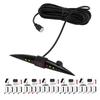 Car Reverse Backup Radar System 4 Parking Sensors LED Display Buzzer Beep Alarm Indicator for Safe D