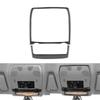 Car Styling Real Carbon Fiber Auto Front Reading Light Frame Cover Trim Sticker For BMW X5 X6 E70 E71 2008-2013