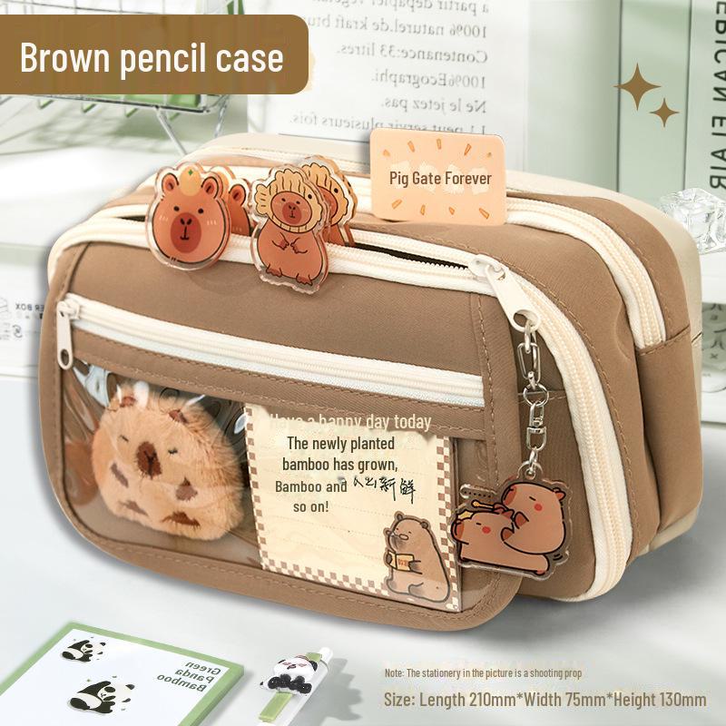 Пенал большой вместимости «Панда» 2024 года для девочек и мальчиков — подходит для учеников начальной и средней школы