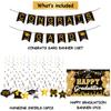 18Pcs Graduation Decorations 2023 -Happy Graduation Banner, Congrats Grad Banner