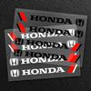 4PCS Car Styling Door Handle Decoration Stickers Decals For Honda Civci FIT MB23 CRV Accord Jazz HRV Dio Stepwgn Prelude Accessories