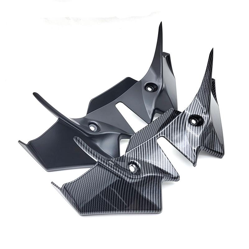 Motorcycle Front Spoiler Fairing Winglet Aerodynamic Wing Cover Trim For Kawasaki Z650 Z 650 z650 2021-2025 23 Spoiler Winglet