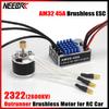 NEEBRC 2322 2600KV Внешний Бесколлекторный Двигатель AM32 45A ESC для 1/12 RC Машин MN82 MN99S MN168 MN78 Гусеничный Внедорожник Комплект Обновления Комбинированные Детали