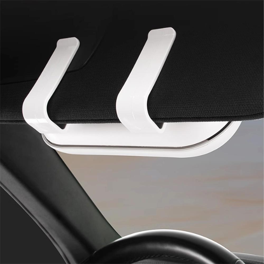 Car Sun Visor Glasses Frame Sunglasses Card Storage Case For Volkswagen VW R Polo Passat Rline Golf Tiguan Jetta GTI ID.3 Touran Ox3