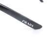 Pristine PRADA sunglasses Half Rim Eyewear Black Gray Lens mens SPR B50 Used