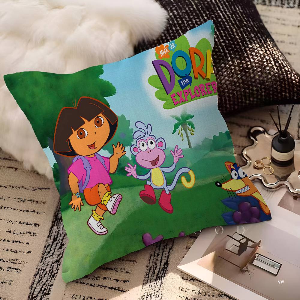 TV D-Dora Анимация Исследователь Наволочки Домашнее Постельное Белье Декоративная Наволочка Свадебная Супер Мягкая Наволочка