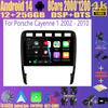 Android 14 для Porsche Cayenne 1 2002 - 2010 Мультимедийное головное устройство CarPlay Player GPS Авто Радио Навигация DVD BT WIFI+4
