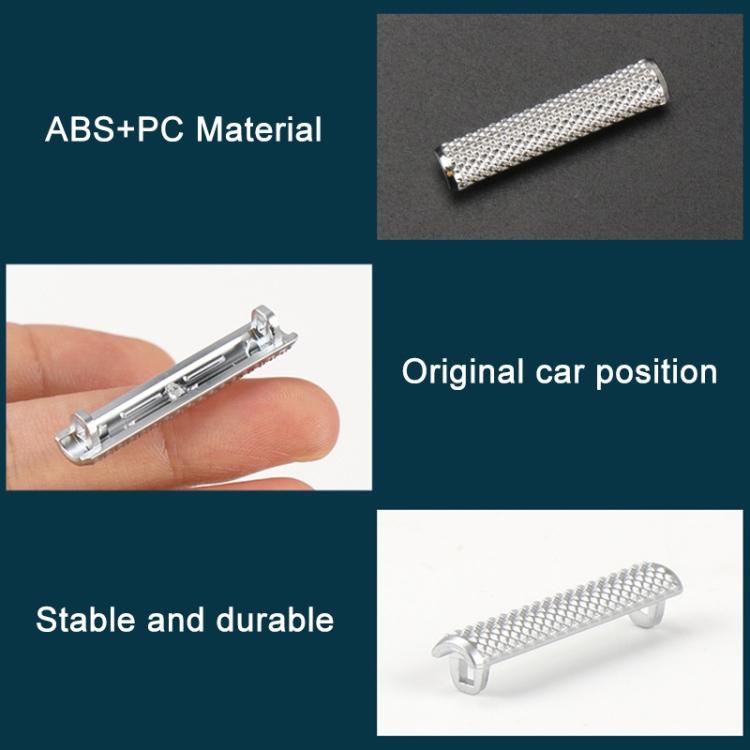 Для Porsche Cayenne 2017-2021 Автомобиль с левым рулем Декоративная планка лопасти дефлектора кондиционера 9Y0820952GOB