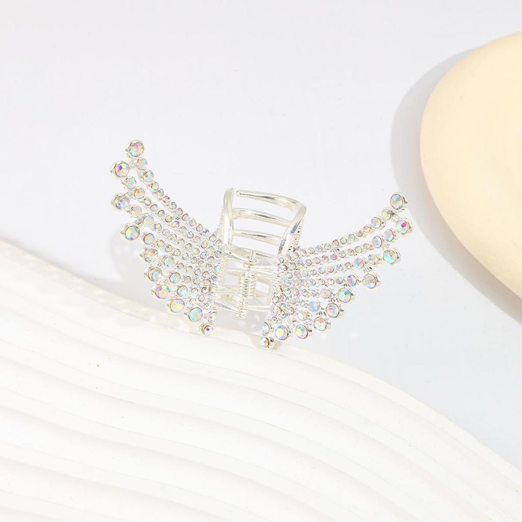 Korean Style Elegant Metal Hair Claw Clip for Women - Shark Claw Design