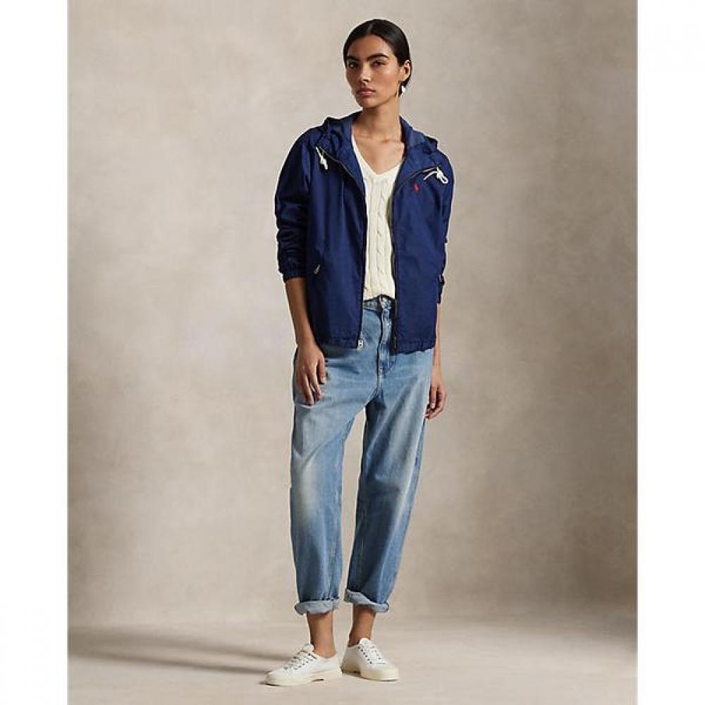 Polo Ralph Lauren Women S Twill Hooded Jacket  Wmpootwn5a20089410 