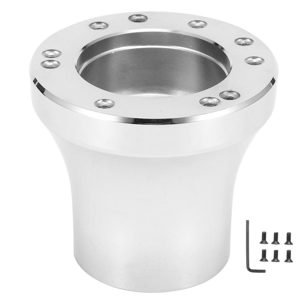 Steering Wheel Hub Adapter Connector 56 Hole Connection Base for Club Car GolfcartSilver