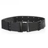 Tactical Heavy Duty Belt Metal Eyelets Police Tactical Belt with Quick Release Plastic Buckle Back Support Belt