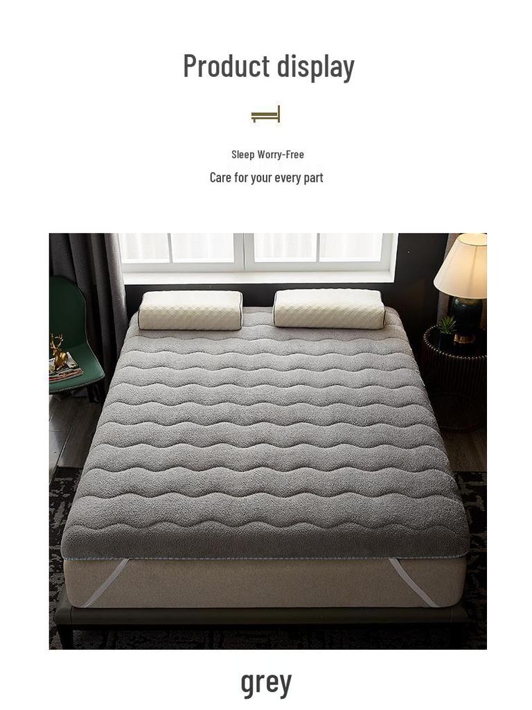 Трехмерное одеяло-наматрасник из овечьей шерсти для односпальной или двуспальной кровати