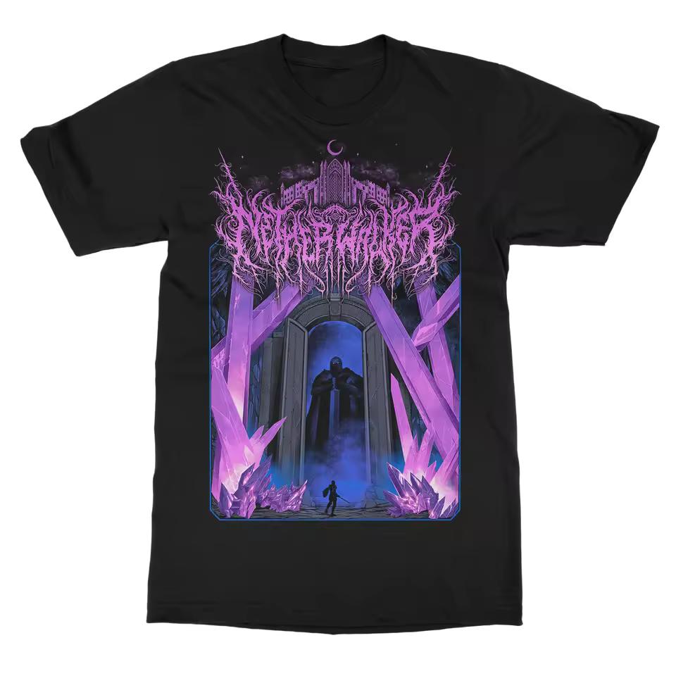 Netherwalker Crystal Knight Band T-Shirt 100% Cotton Graphic Tee Men Women Summer Streetwear Top