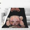 Bring Me The Horizons Super Soft Blanket BMTH Music Album Picnic Throw Blanket Winter Print Flannel Bedspread Sofa Bed Cover