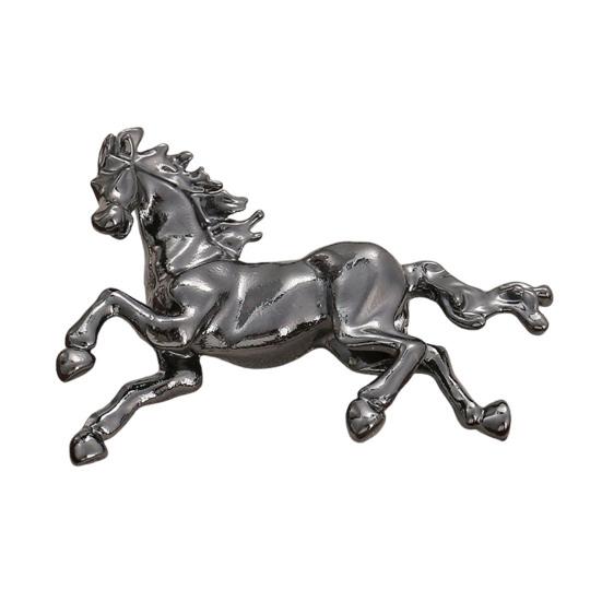 Horse Brooch Exuding Elegance Power Bold Sophisticated Design Retro Brooch Pin Vibrant Fashion Accessory