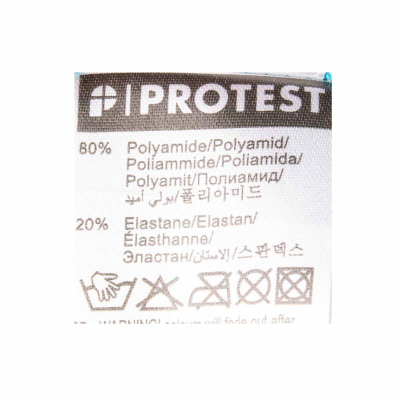 PROTEST Women's Oneshoulder Turquoise Swimsuit Top