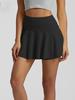 PLus Size Women's Pleated Tennis Skirt with Shorts - Sport Golf Skort with Pockets, Ideal for Fitness and Running