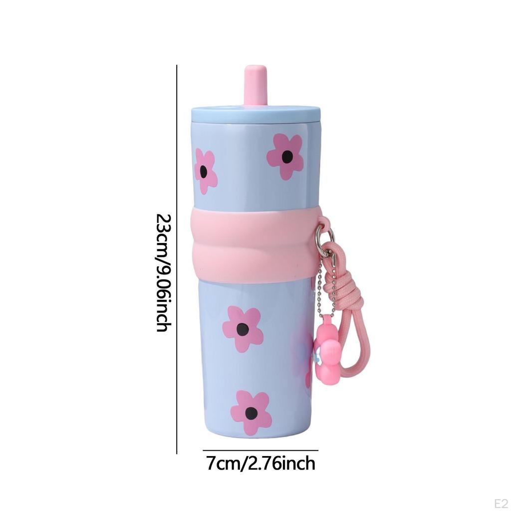 710ml Stainless Steel Insulated Tumbler for Women - Ideal Sports, Travel, Graduations, Picnics,