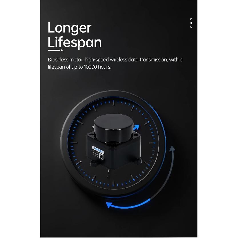 LDROBOT D500 комплект лидара DTOF лазерный Радар Сенсорный Модуль Сканер 360° 30000Люкс 5000 Гц Поддержка ROS1/2 Arduino Для помещений и улицы