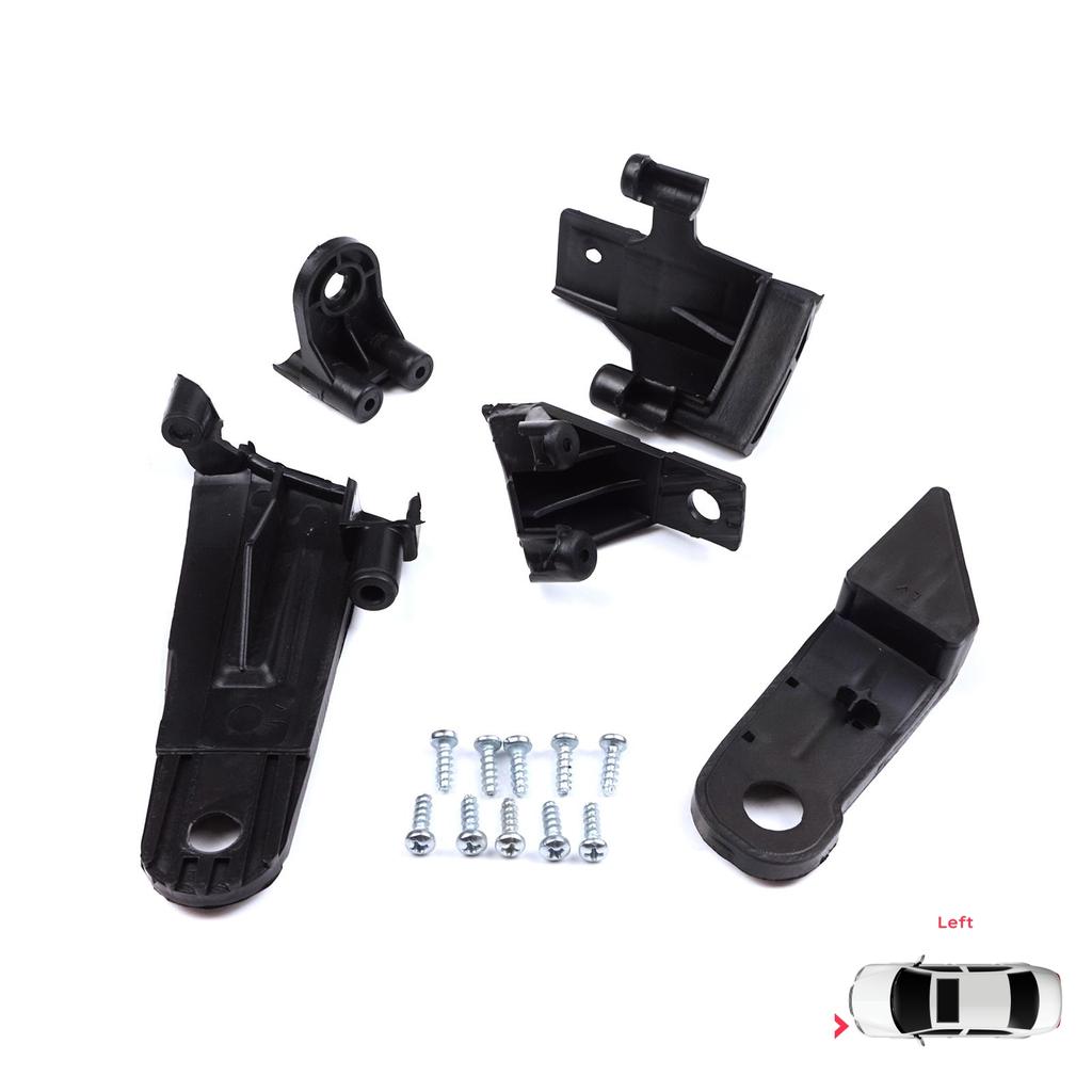 BHL565-1 Комплект кронштейнов для ремонта держателя фары, левая сторона для Dacia Renault Duster MK2 HM 2017-2024 260609367R