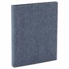 Nakabayashi Cotto Black Mount Photo Album Welded Type L Size 1 Tier Pocket Mount Blue A COPL 241 B