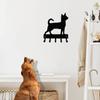 Chihuahua Dog - Key Hooks & Keychain Holder - 6 Inch Wide Metal Wall Art Perfect Gift for Chihuahua Owners and Dog Lovers