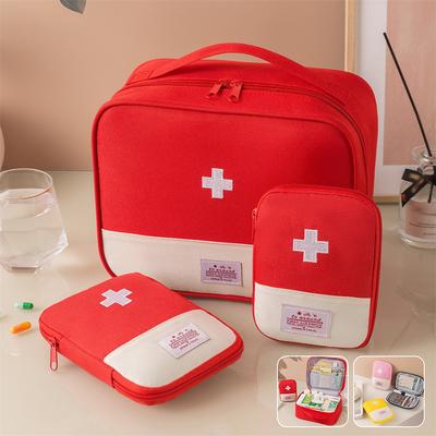 Портативная аптечка первой помощи для путешествий, легкий многофункциональный органайзер для лекарств на открытом воздухе, аптечка для выживания в чрезвычайных ситуациях для дома