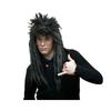 Perruque - Déguisements - Punk Avec Dreadlocks Noirs - Homme - Adulte - Intérieur