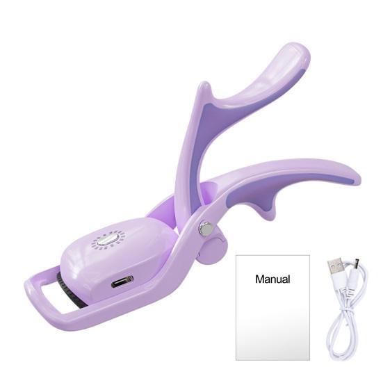 Электрические щипцы для завивки ресниц с подогревом, 3 температурных режима, тип C, перезаряжаемые, портативные, быстро нагревающиеся, женские инструменты для завивки ресниц