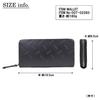 Porter ENCHASE Leather WALLET Round Zipper Long Wallet [Porter] Men's 007-02283 Black/10
