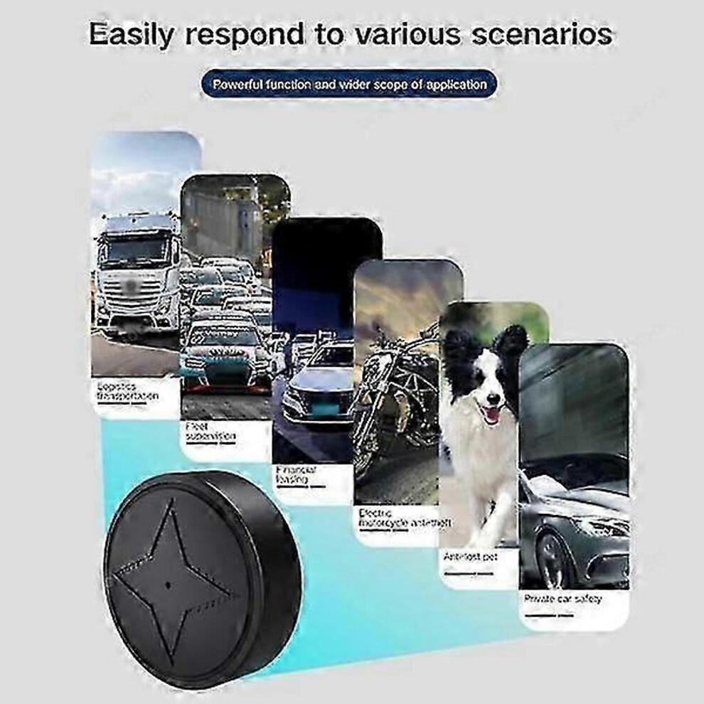 Vehicle GPS tracker, no subscription required, strong magnetic anti-loss