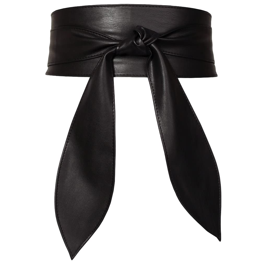 Women's wide waist belt, synthetic leather wide strap, wide dress belt, One size fits all