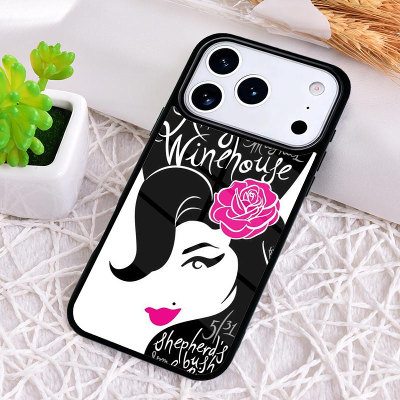 Чехол для телефона Amy Winehouse для iPhone 17 Air 16 15 11 12 14 13 Pro Max Ударопрочный чехол