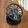 1 Pcs Clip Type Outdoor Solar Fan Portable Mini Fan Outdoors Tool Hiking Accessories Camping Equipment Multi Tool