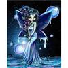 5D DIY Diamond Painting Fairy Under The Moon Diamond Embroidery Cross Stitch Kit Rhinestone Mosaic Home Decor