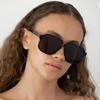Большие квадратные солнцезащитные очки Женские для большого лица Круглого лица Тонкие очки Ретро солнцезащитные очки Мужской тренд