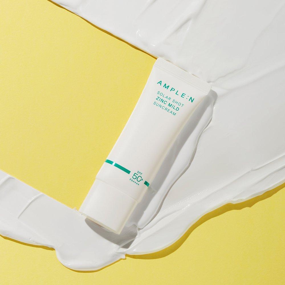 AMPLE:N Мягкий солнцезащитный крем Solar Shot Zinc 40 мл
