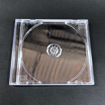 Прозрачный пластиковый цельный дисковый кейс Кейс для CD Утолщенный Бокс для дисков CD DVD Органайзер для хранения Бокс для альбома Кейсы