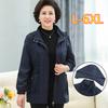Spring Plus Size Short Windbreaker Jacket Women's Fashion Solid Color Hooded Waist Jacket