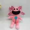 Horror Monster Smiling Animal Plush Toy - Funny Scary Soft Stuffed Animal Doll for Kids Adults, Cute Evil Expression, 30cm