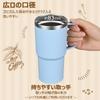 Livole Vacuum Insulated Stainless Steel Coffee Keeps Hot or 600ml Large with Travel Large Thermos with Perfect for and Carbonated Perfect for Outdoor