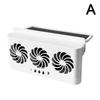 Solar Powered Car Radiator Cooling Fan with 3 Air Outlets Car Window Air Vent Fan USB Powered Auto Ventilation Fan for All Cars