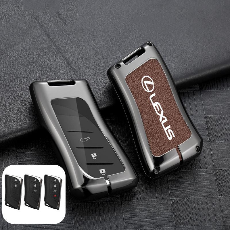 2026 Hot Interior Stickers Leather Car Key Case Fob Cover Shell For Lexus UX ES UX200 UX250h ES200 ES300h ES350 US200 US260h Pro