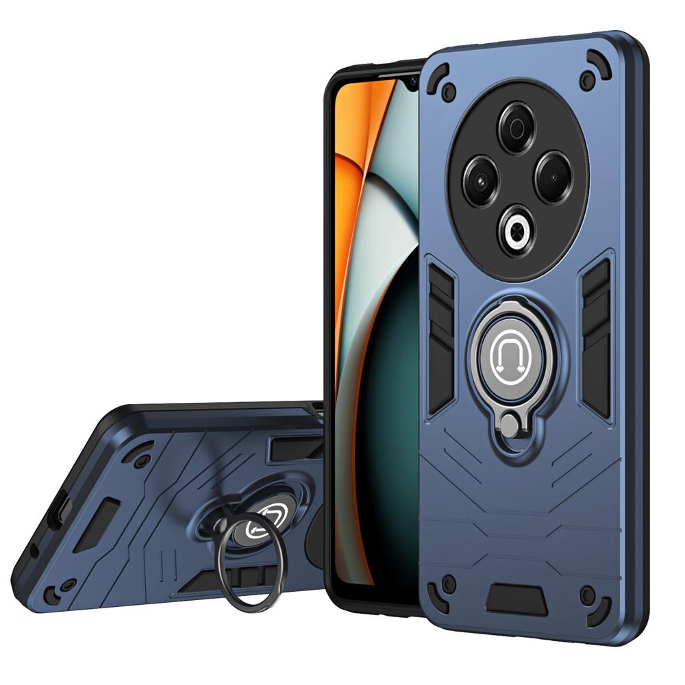 KEYSION Противоударный защитный чехол для Tecno Spark 30 4G Мягкий силиконовый чехол + защитное кольцо для камеры ПК Подставка для телефона Чехол для Tecno Spark 30